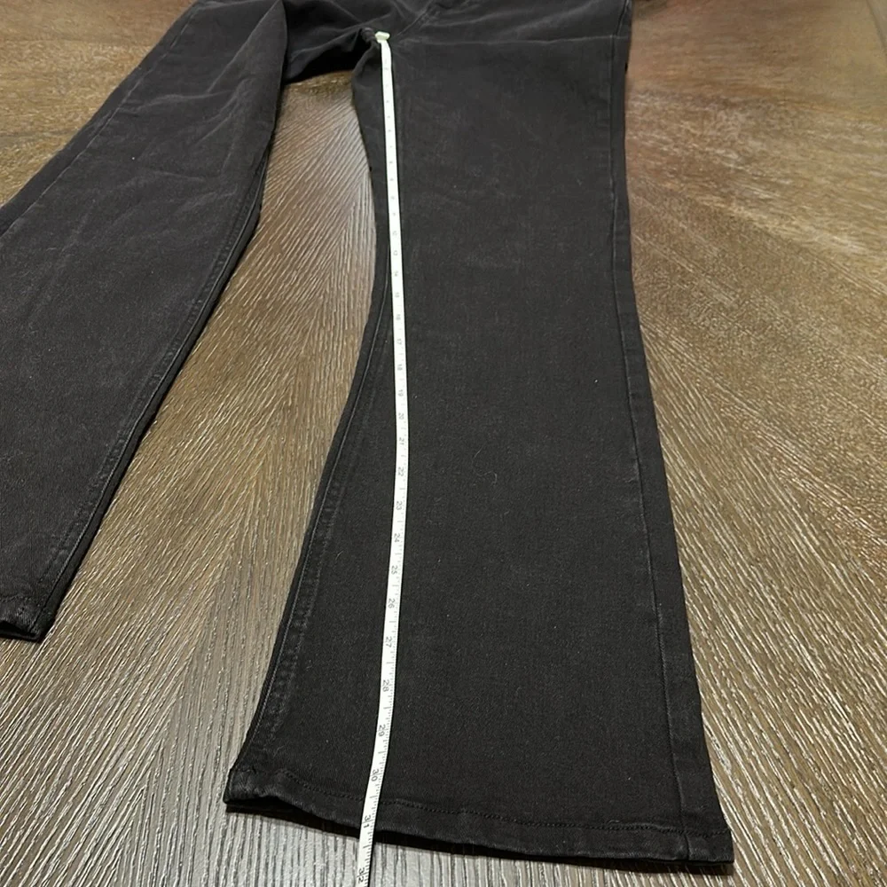 NWT Black Tape Maya High‎ Rise Relaxed Flare Black Wash Women’s Jeans, Size 26